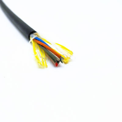 G657A FRP 1310nm ADSS Cable, 12 สายไฟเบอร์ออปติก