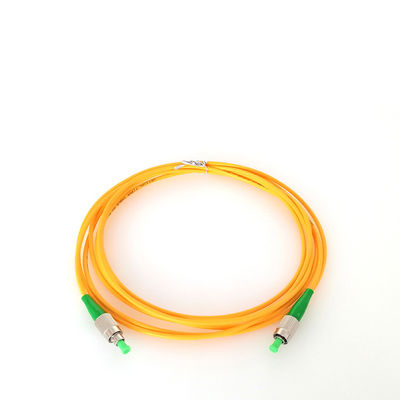 Simplex PVC G652D ตัวเชื่อมต่อ Fc / Apc สายแพทช์ไฟเบอร์ออปติก