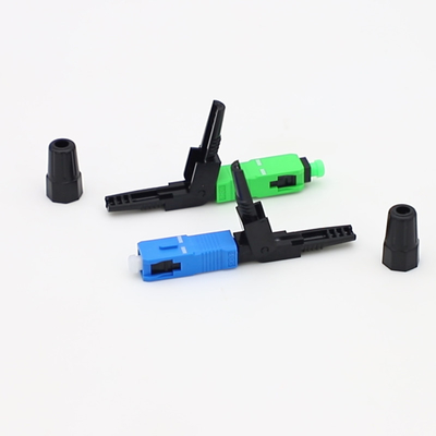SC UPC APC Simplex FTTH Fast Connector โทรคมนาคม