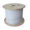 White KFRP 12 Cores G657A FTTH Drop Fiber Optic Cable