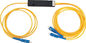 OEM Yellow Low PDL Sc Fused Fiber Splitter สำหรับโทรคมนาคม