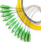 การสูญเสียการแทรกต่ำ SM SX SC APC 3m Pigtail Fiber Cable