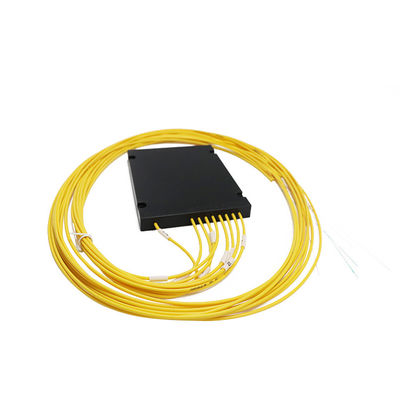 1x8 ไม่มีตัวเชื่อมต่อ Abs Box Fiber Optic Plc Splitter